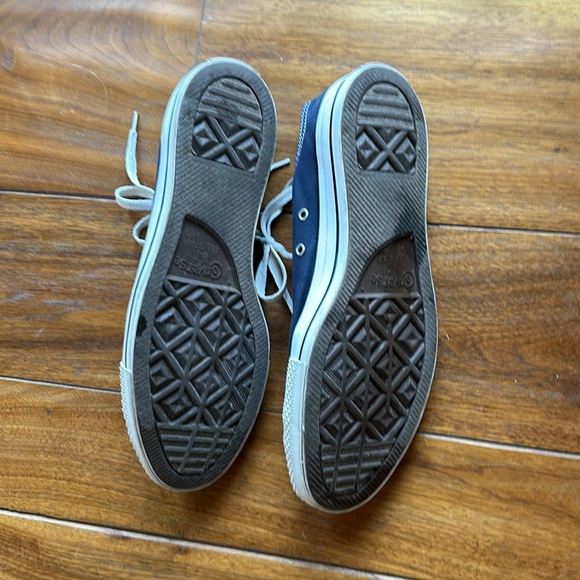 Converse Chuck Taylors Low Top Blue Sz 12 - Picture 9 of 9